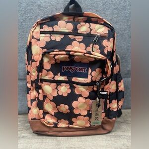 JanSport Cool Student 17.5" Unisex‎ Hippie Floral Laptop Backpack Flower Frenzy